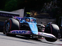 Pierre Gasly of France driving the (10) BWT Alpine F1 Team A523 Renault during the Formula 1 Grand Prix De Monaco 2023 on May 27th, 2023 in...