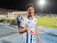 Salvatore Aloi during the first leg match between Pescara and Virtus Entella valid for the second national round of the Serie C football pla...