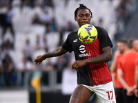 Rafael Leao (AC Milan) during the Serie A Football match between Juventus FC and AC Milan at Allianz Stadium, on 28 May 2023 in Turin, Italy...