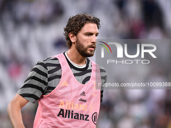 Manuel Locatelli (Juventus) during the Serie A Football match between Juventus FC and AC Milan at Allianz Stadium, on 28 May 2023 in Turin,...