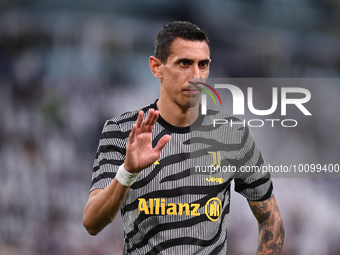 Angel Di Maria (Juventus) during the Serie A Football match between Juventus FC and AC Milan at Allianz Stadium, on 28 May 2023 in Turin, It...