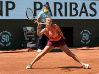 Lucia Bronzetti during Roland Garros 2023 in Paris, France on May 30,  2023. (