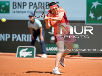 Ons Jabeur during Roland Garros 2023 in Paris, France on May 30,  2023. (