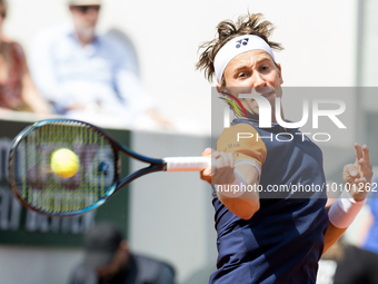 Casper Ruud during Roland Garros 2023 in Paris, France on May 30,  2023. (