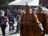 Buddhist monks take a religious journey in Bedono

, Central Java, on May 30 2023. A total of 32 Buddhist monks from Thailand, Malaysia and...