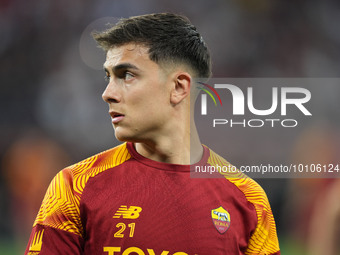 Paulo Dybala of AS Roma during the UEFA Europa League final match between Sevilla FC and AS Roma at Puskas Arena, Budapest, Hungary on May 3...