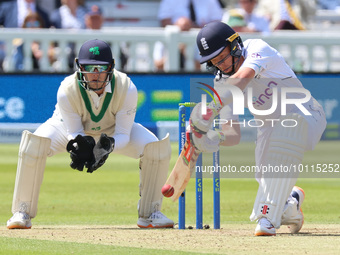 England's Ollie Pope (Surrey) during Test Match Series Day One of 4 match between England against Ireland at Lord's Cricket Ground  Ground,...