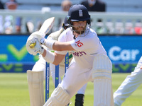 England's Ben Duckett during Test Match Series Day One of 4 match between England against Ireland at Lord's Cricket Ground  Ground, London o...