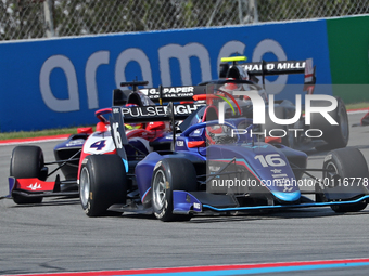 Luke Browning, Hitech Pulse-Eight, during the Formula 3 AWS Spanish Grand Prix, held at the Barcelona Catalunya Circuit, in Montmelo (Barcel...