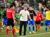 Sergio Gonzalez during the La Liga match between Elche CF and Cadiz CF at Estadio Martinez Valero on June 04, 2023 in Elche, Spain. (