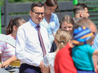 On June 4, 2023, Prime Minister Mateusz Morawiecki came for a visit to Dobroszyce near Wroclaw. He opened there a playground built with the...