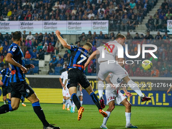 Teun Koopmeiners (#7 Atalanta BC) score goal during Atalanta BC against AC Monza, Serie A, at Gewiss Stadium on June 04th, 2023. (