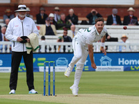 Mark Adair of Ireland during Test Match Series Day Two of 4 match between England against Ireland at Lord's Cricket Ground  Ground, London o...