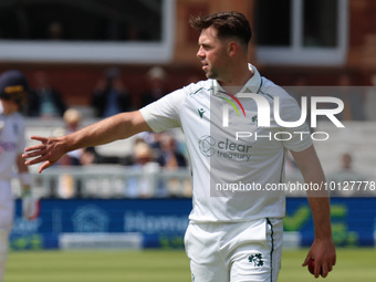 Fionn Hand of Ireland during Test Match Series Day Two of 4 match between England against Ireland at Lord's Cricket Ground  Ground, London o...