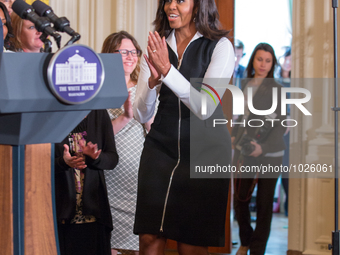 WASHINGTON, D.C. — On Thursday, January 28 in the East Room of the White House, First Lady Michelle Obama, as part of her Reach Higher initi...