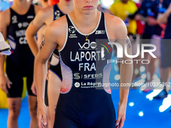 Manon Laporte of france during the Europe Triathlon Sprint&Relay Championships Balikesir, 4 August 2023 (