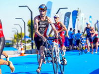 Richard Murray of Netherlands seen in action during the Europe Triathlon Sprint and Relay Championships Balikesir, 4 August 2023 (