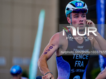 Briac	Tence of France seen in action during the Europe Triathlon Sprint and Relay Championships Balikesir, 4 August 2023 (