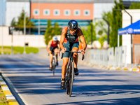 Ricardo Batista of Portugal seen in action during the Europe Triathlon Sprint and Relay Championships Balikesir, 4 August 2023 (