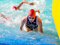 

Adi Caspi of Israel is competing in the B Finals of the Junior Women Europe Triathlon Sprint and Relay Championships in Balikesir on Augus...