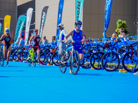 

Alice Alessandri of Italy is competing in the A Finals of the Junior Women Europe Triathlon Sprint and Relay Championships in Balikesir...