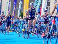 

Liis Kapten of Estonia is competing in the A Finals of the Junior Women Europe Triathlon Sprint and Relay Championships in Balikesir on...