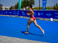 Anja	Weber of Switzerland during the  B Finals of Elite Women Europe Triathlon Sprint and Relay Championships Balikesir, 5 August 2023 (
