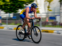 Axel	Rosencrantz of Sweeden during the  B Finals of Elite Men Europe Triathlon Sprint and Relay Championships Balikesir, 5 August 2023 (
