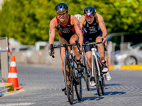 

Barbara De Koning of the Netherlands is competing in the Finals of the Elite Women Europe Triathlon Sprint and Relay Championships in Bali...