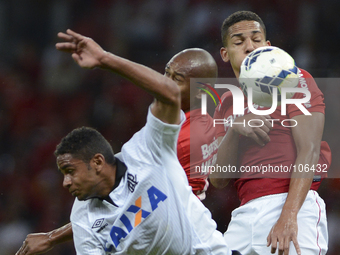 Gilberto in the match between Internacional and Atletico Paranaense, for Week of the Brazilian League played at the Beira Rio stadium, May 1...
