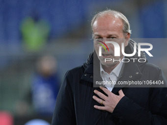Walter Sabatini during the Italian Serie A football match A.S. Roma vs U.S. Palermo at the Olympic Stadium in Rome, on febraury 21, 2016 (