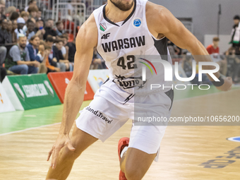 Marcel Ponitka  during FIBA Europe Cup, Legia Warsaw vs Kataja Basket, in Warsaw, Poland on October 18, 2023. (