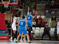 06 Kakhaber Jintcharadze BC TSU Tbilisi during the FIBA Europe Cup 2023-24 match between Itelyum Varese vs BC TSU Tbilisi, in Varese, Italy,...