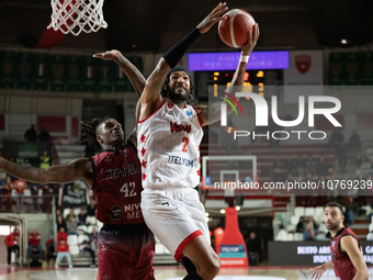 02 willie Cauley-stein Itelyum Varese, 09 during the FIBA Europe Cup 2023-24 match between Itelyum Varese vs Keravnos BC, in Varese, Italy,...