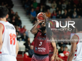 03 Raynere Thomton Keravnos BC, 09 during the FIBA Europe Cup 2023-24 match between Itelyum Varese vs Keravnos BC, in Varese, Italy, on Nove...