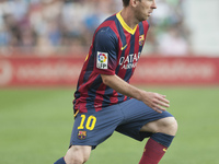 Leo Messi in the match between Elche and FC Barcelona, for Week 37 of the spanish Liga BBVA played at the Martinez Valero Stadium, May 11, 2...
