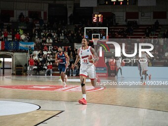 Olivier Hanlan of Itelyum Varese is playing during the FIBA Europe Cup match between Openjobmetis Varese and CSM Oradea in Varese, Italy, on...