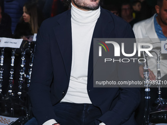 Alberto Gilardino is attending the gala evening for the Amici dei Bambini tournament at Galleria Lampo in Milan, Italy, on February 7, 2024....