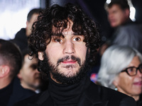 Yacine Adli is attending the gala evening for the Amici dei Bambini tournament at Galleria Lampo in Milan, Italy, on February 7, 2024. (