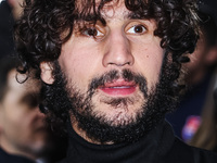 Yacine Adli is attending the gala evening for the Amici dei Bambini tournament at Galleria Lampo in Milan, Italy, on February 7, 2024. (