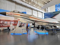 The first flight prototype of the J-10 ''1001'' is being displayed at the Aviation Museum of China in Beijing, China, on February 6, 2024. (
