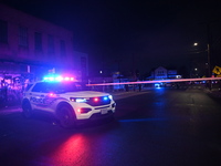 Police are closing roads in the area as they investigate a shooting on the 300 Block of 63rd Street, NE in Washington, DC, United States, on...