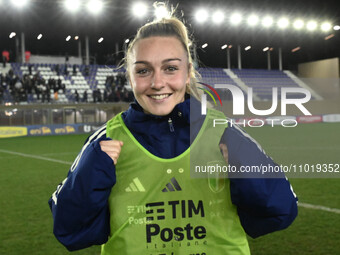 Giada Greggi is playing for Italy in the Women's International Friendly Match against the Ireland Women's National Team at ''Rocco B. Commis...
