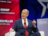 Dan Bishop attends the 2024 Conservative Political Action Conference (CPAC) at the Gaylord National Resort and Convention Center in Maryland...
