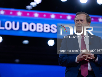  	Lou Dobbs Host Of The Great America Show With Lou Dobbs Speaks At The Final Day Of The Conservative Conference, February 24, 2024, in  Nat...