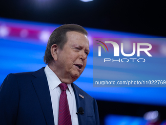  	Lou Dobbs Host Of The Great America Show With Lou Dobbs Speaks At The Final Day Of The Conservative Conference, February 24, 2024, in  Nat...