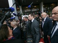French far-right party Rassemblement National (RN) president Jordan Bardella visits on the 60th International Agriculture Fair (SIA - Salon...