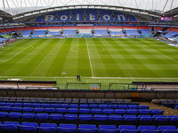 A general view of the Toughsheet Community Stadium is being captured during the Sky Bet League 1 match between Bolton Wanderers and Cambridg...