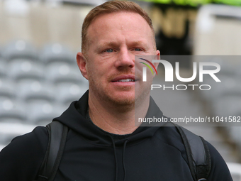Andy Howe, the brother of Newcastle United manager Eddie Howe, is attending the Premier League match between Newcastle United and Wolverhamp...