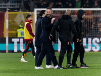 Daniele De Rossi is in action during the Serie A football match between AC Monza and AS Roma at U-Power Stadium in Monza, Italy, on March 2,...